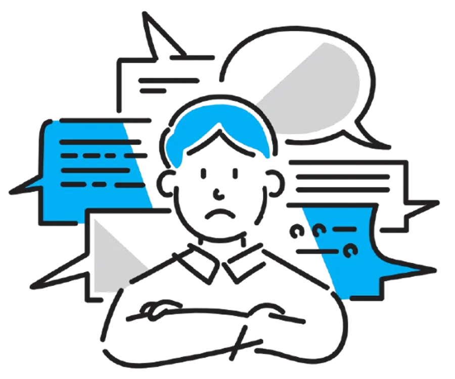 クチコミに関するご案内のイラスト